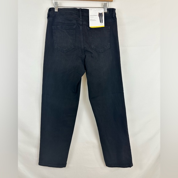 Social Standard Gravel Color High Rise Slim Straight 8/29 Jeans - Picture 2 of 10